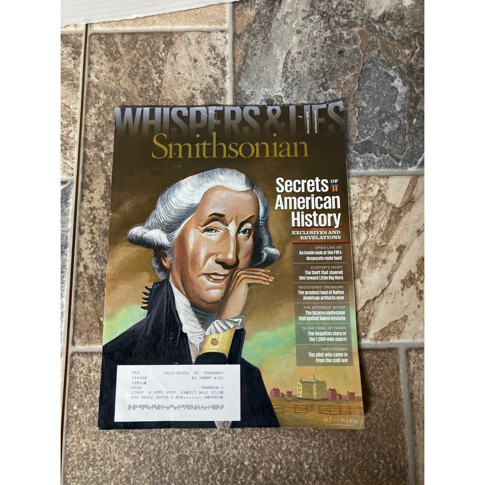 Smithsonian Magazine November 2020 Secrets of American History‎ George Washingto